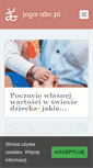 Mobile Screenshot of joga-abc.pl